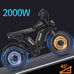 2000W RIDSTAR EBIKE Q20 PRO