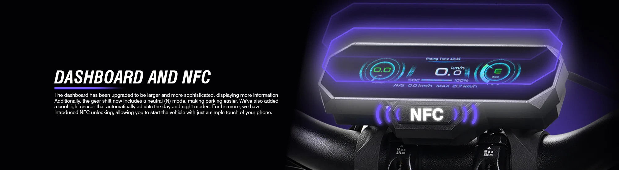 79BIKE FalconPro electric dirt bikes nfc