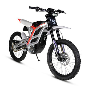 Side view of the 79bike electric pit bike red
