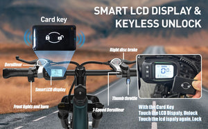 Cheap Electric Bike Card key