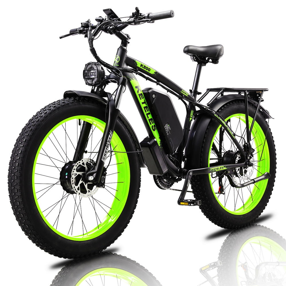 Electric Bike K800 Green