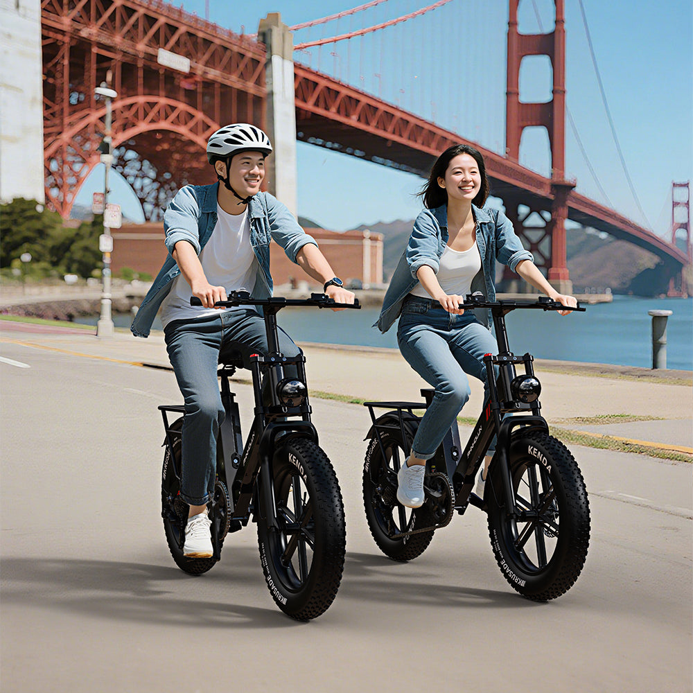 (NEW)C6 PRO 2.0 Fat Tire Electric Bike 48V1000W17.5Ah