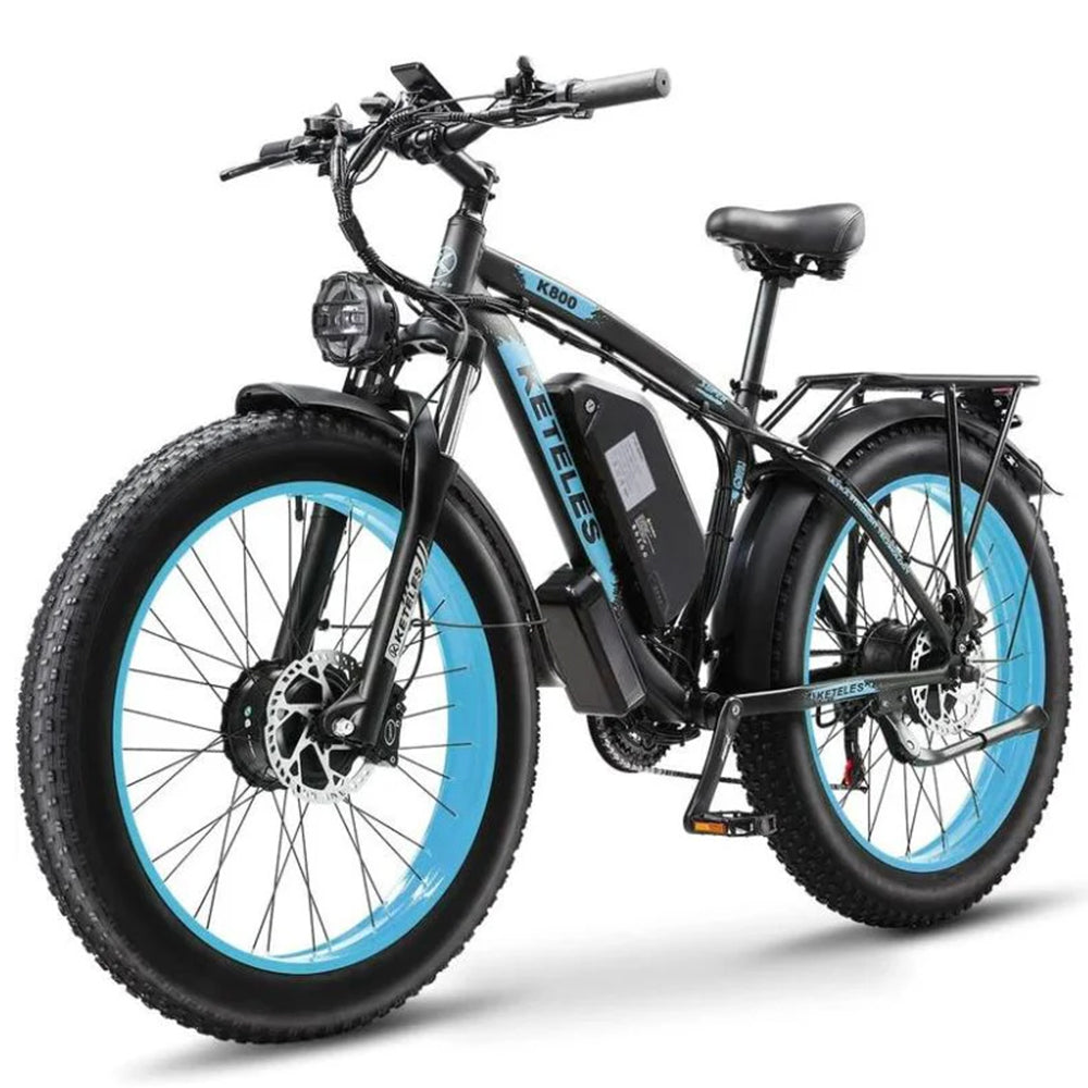 Electric Mountain Bike K800 Blue