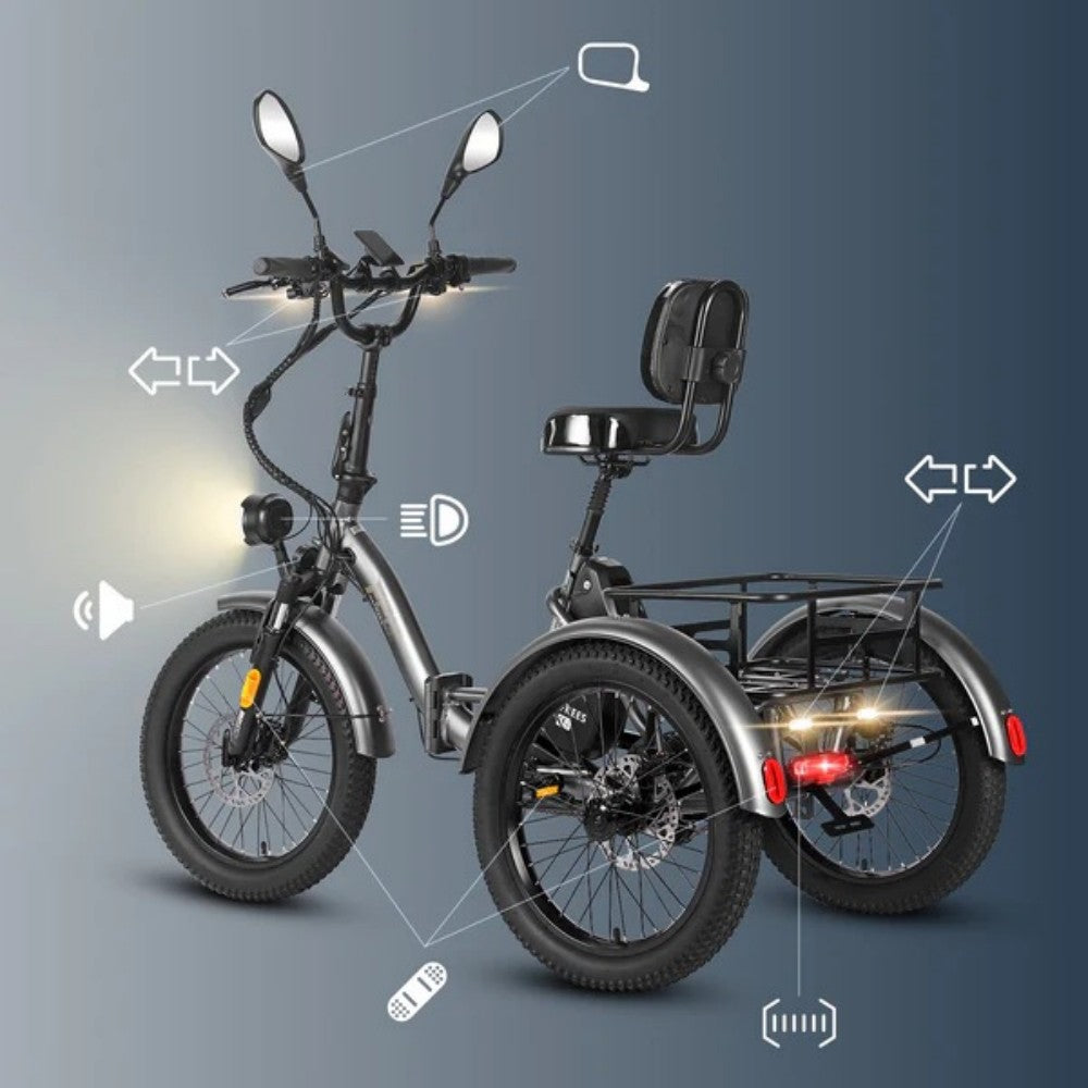 Electric Tricycle fafrees f20 mate