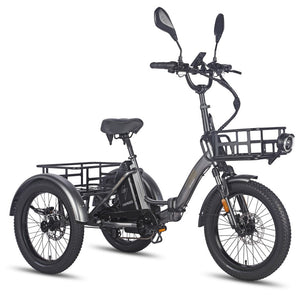 Fafrees F20Mate cargo ebikes blue with basket