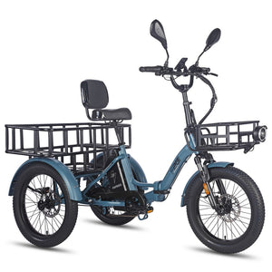 Fafrees F20Mate cargo electric bike blue 23.45Ah