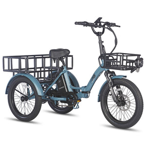 Fafrees F20Mate cargo electric bikes 18.2Ah blue