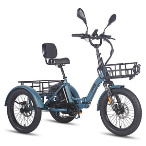 Fafrees F20Mate cargo electric bikes blue 23.45Ah