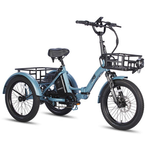 Fafrees F20Mate cargo electric tricycles 18.2Ah blue ebike