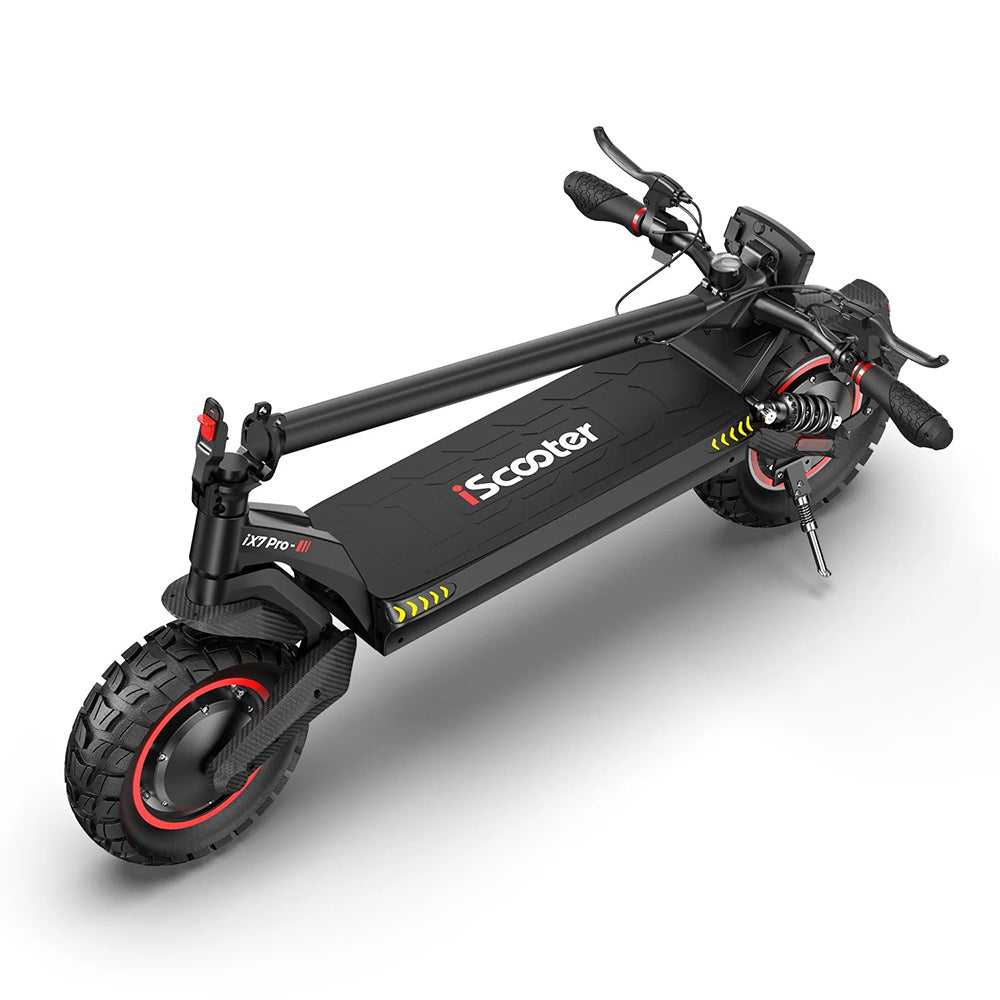Trottinette électrique tout-terrain iScooter iX7 Pro 2000 W 48 V 17,5 Ah Smart APP