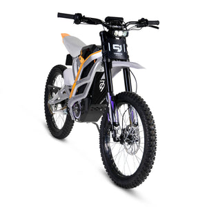 Front of the 79bike Falcon Pro yellow