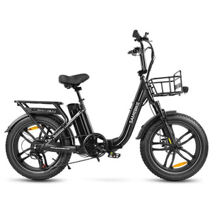 Samebike C05 Pro Step-through Foldable Ebike Black