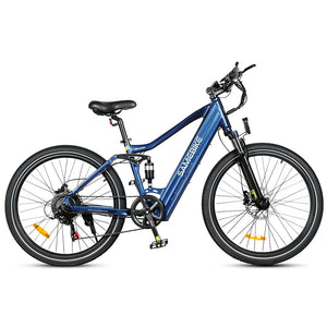 Samebike Electric Bike XD26-II Hybrid E-Bike Blue