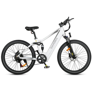 Samebike Electric Bike XD26-II Hybrid E-Bike White