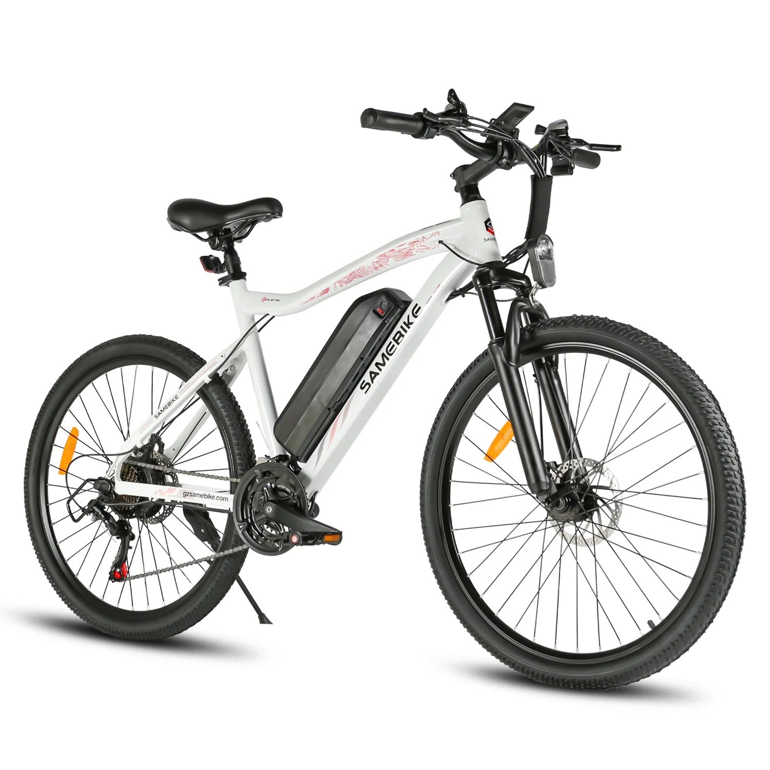 Samebike Mountain Electric Bike SY26-II White