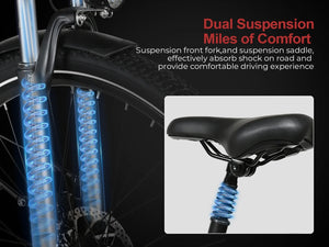 Samebike RS-A01 Pro T City Electric Bike Dual Suspension