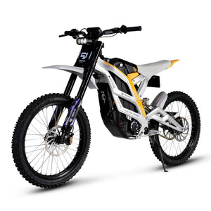 Side view of the 79bike Falcon Pro yellow