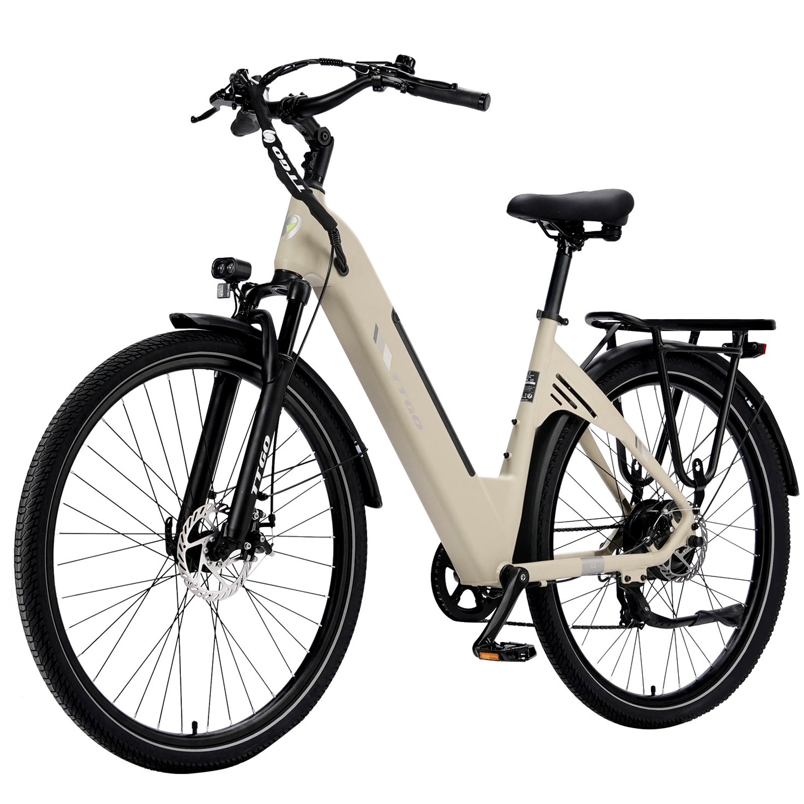 TTGO C3 SE 28" Electric City Bike 250W 36V 18Ah Shimano 7-Speed Up to 120KM Range