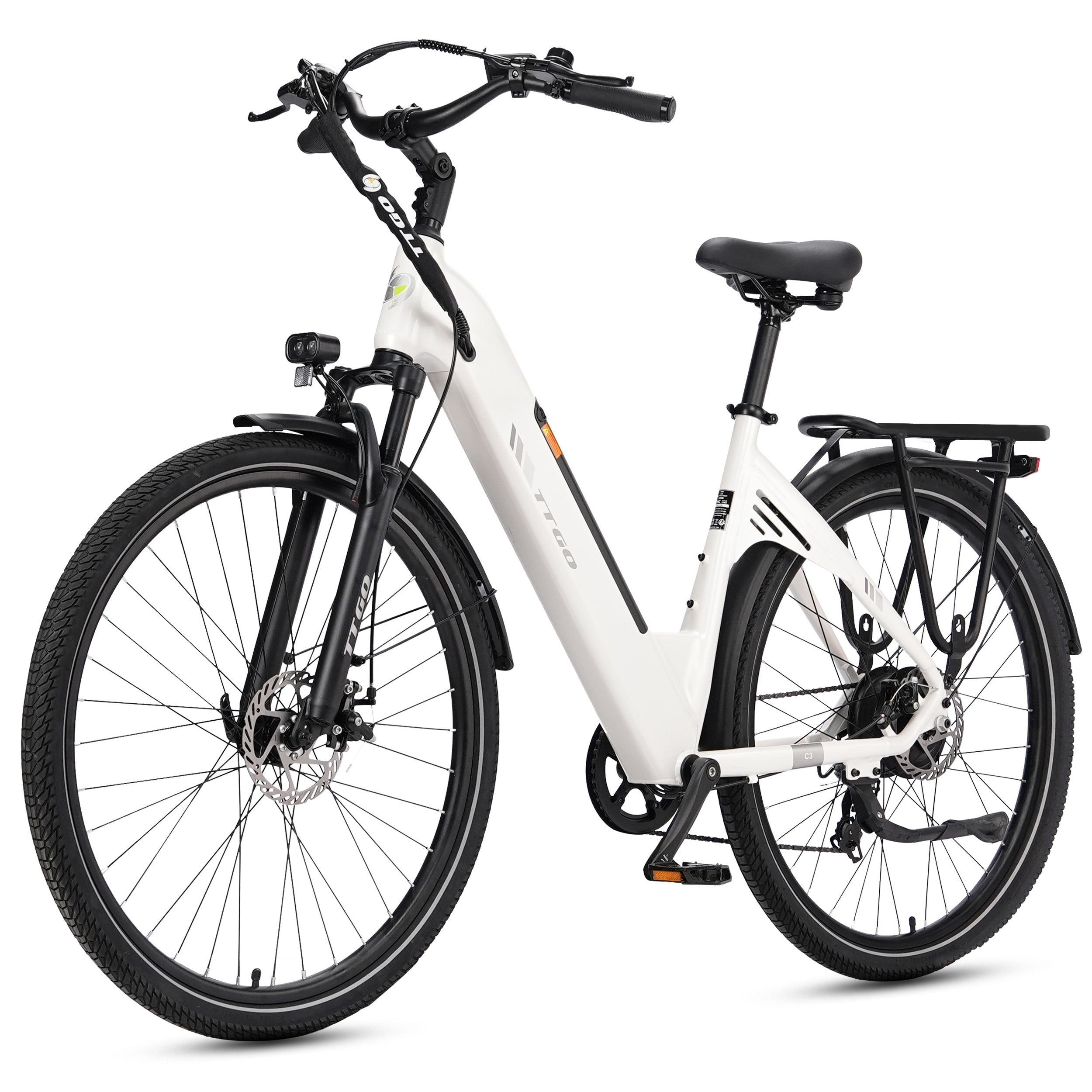 TTGO C3 SE 28" Electric City Bike 250W 36V 18Ah Shimano 7-Speed Up to 120KM Range