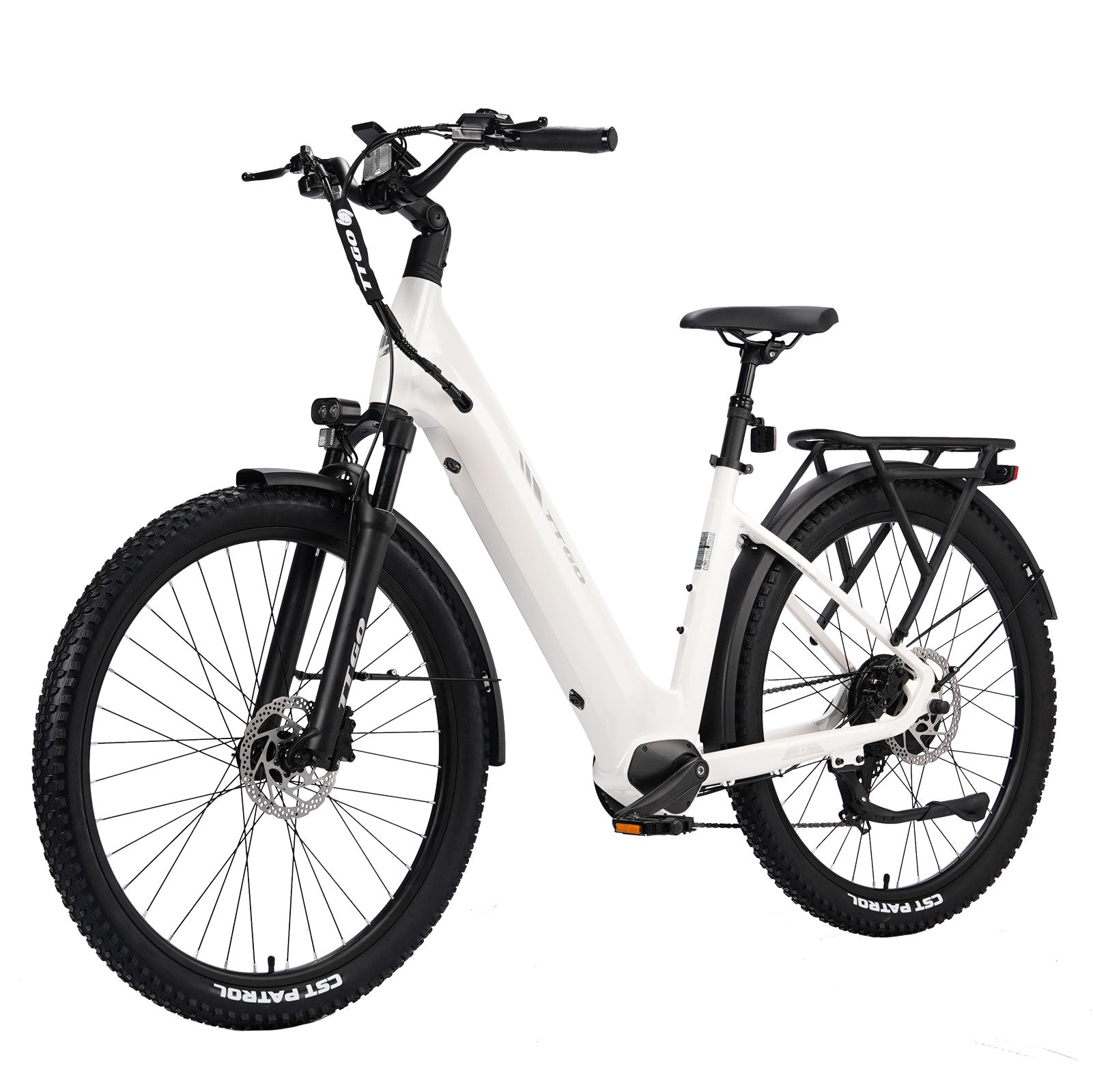 TTGO Z3 27.5" Electric City Bike 250W 48V 720Wh Shimano 7-Speed Up to 120KM Range