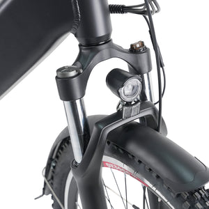 TTGO Adult Electric Bike M300 Black light detail