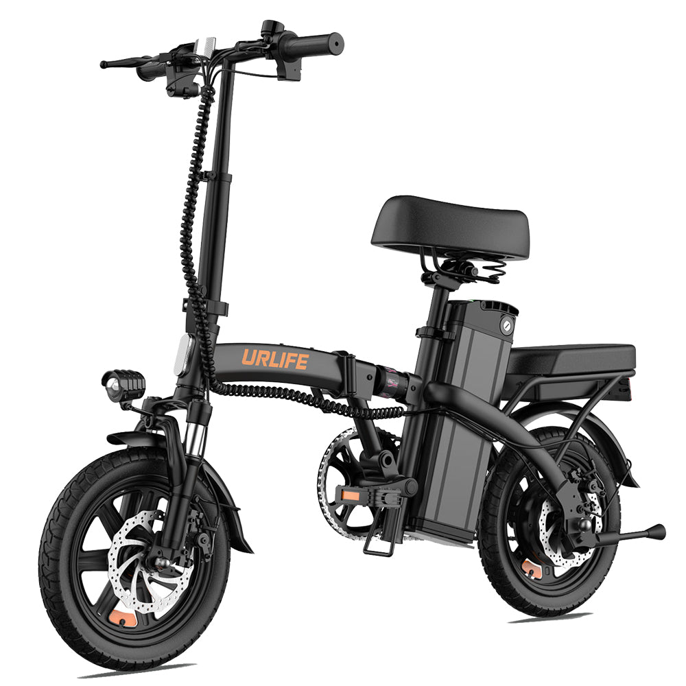 URLIFE F1L 14 Inch Foldable Electric Bike Black