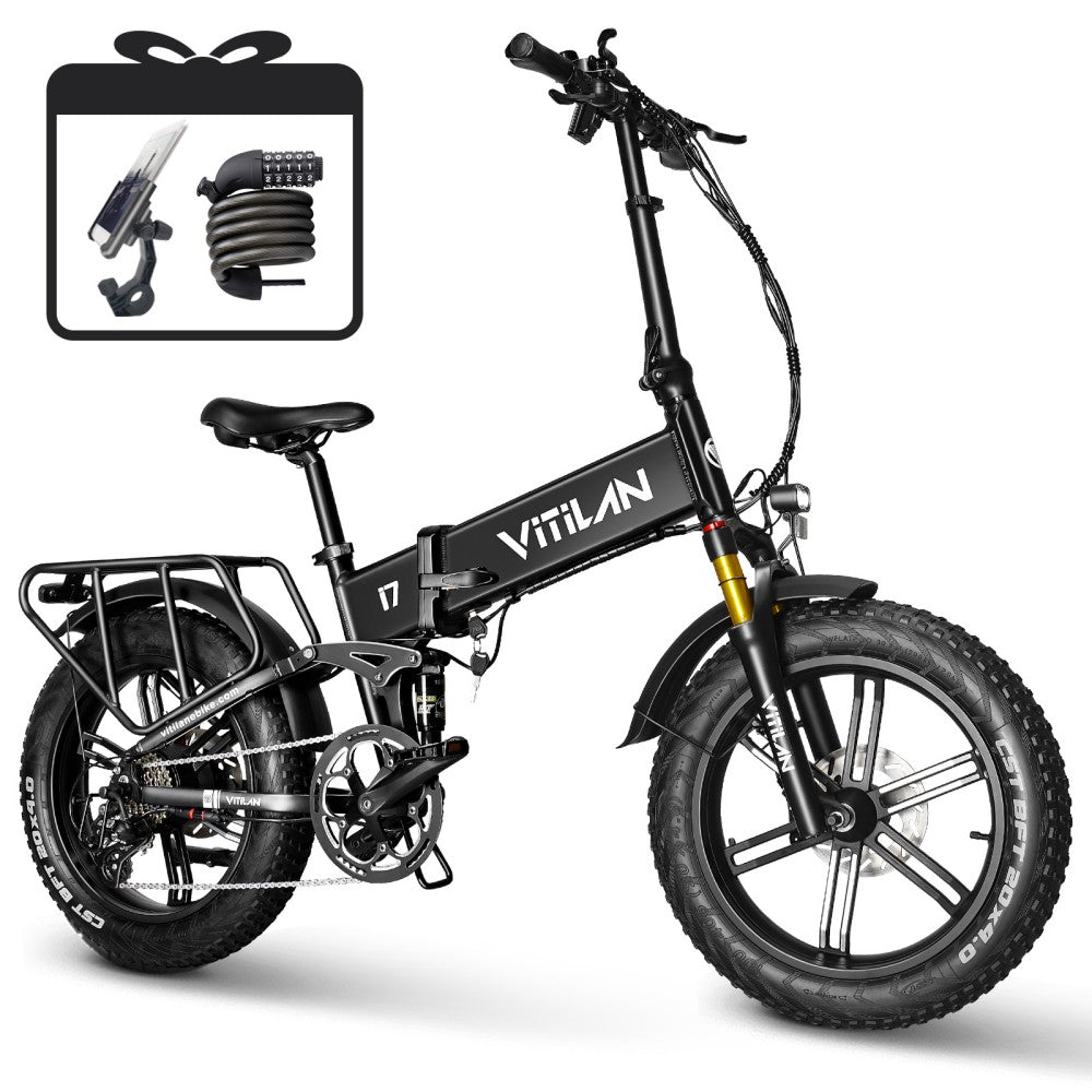 Vitilan I7 PRO 3.0 Electric Bike 1200W 48V 20Ah
