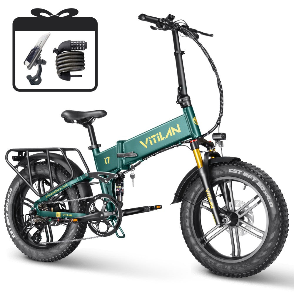 Vitilan I7 PRO 3.0 Electric Bike 1200W 48V 20Ah