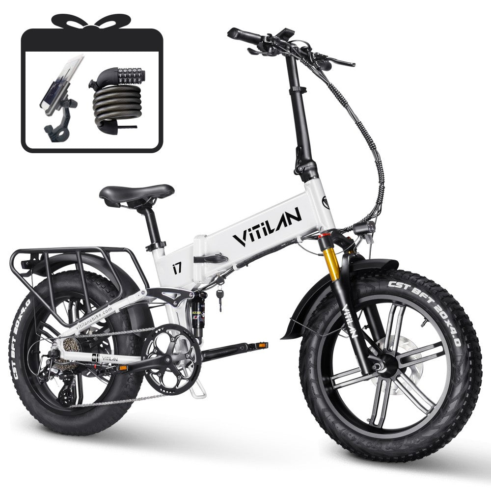 Vitilan I7 PRO 3.0 Electric Bike 1200W 48V 20Ah