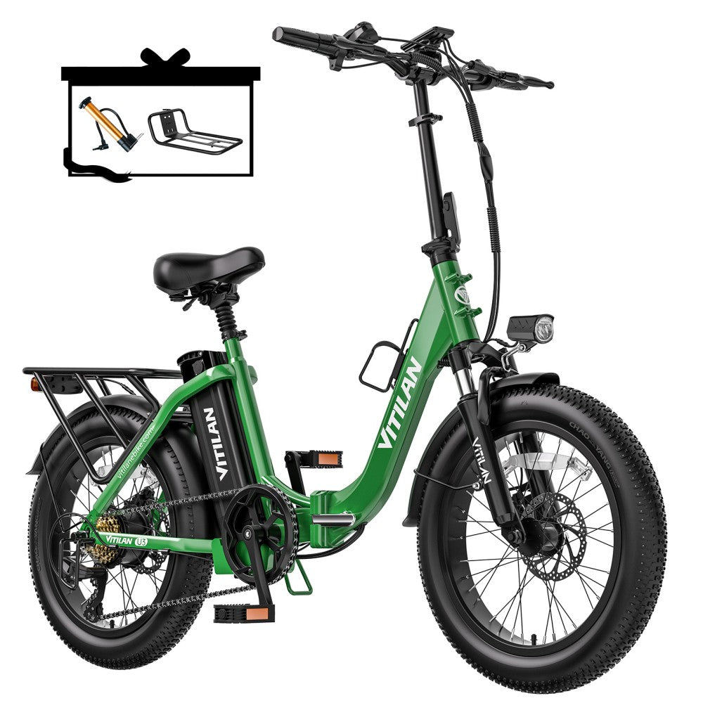 Vitilan U3 Foldable Electric Bike 1056W 48V 13Ah
