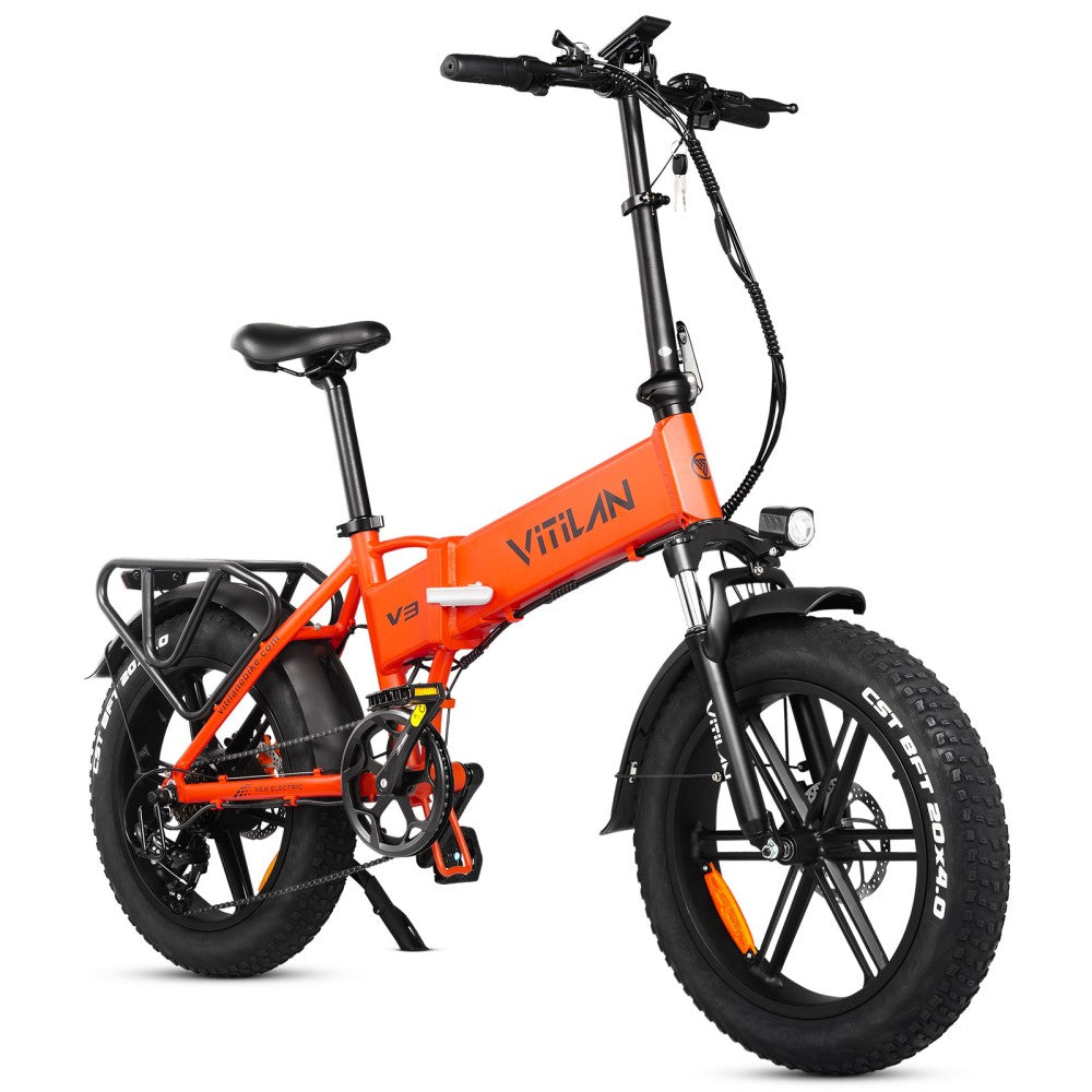 Vitilan V3 Electric Bike orange