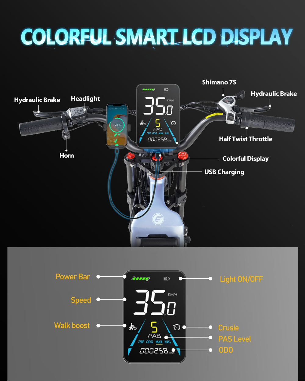 adult electric bikes, eAhora ebike