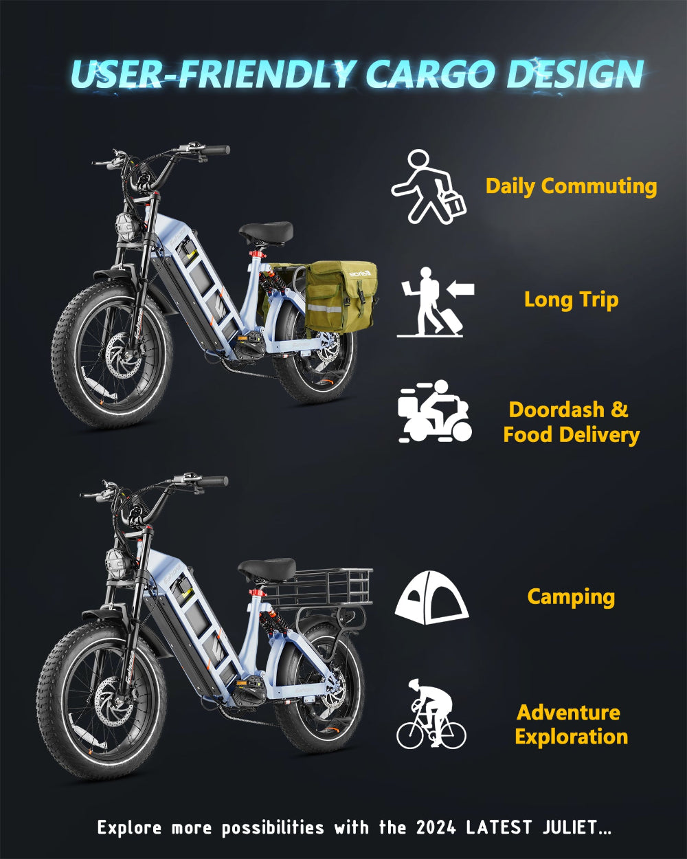 adult electric bikes, eAhora ebikes