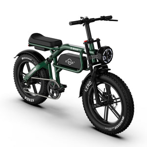 c8 electric bike fat tire motor detail