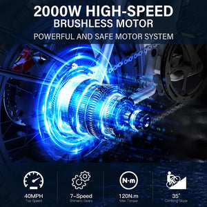 fat tire electric bike,Coswheel CT20s