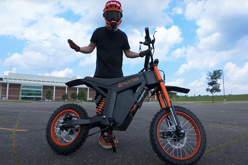 tuttio kids electric pit bike, soleil01