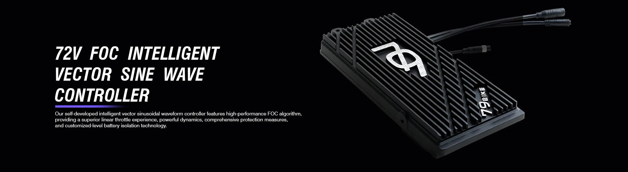 electric dirt bikes 72V controller