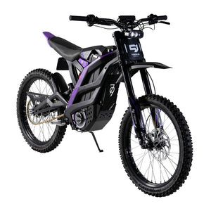 electric dirt bikes, 79bike Falcon Pro black purple version