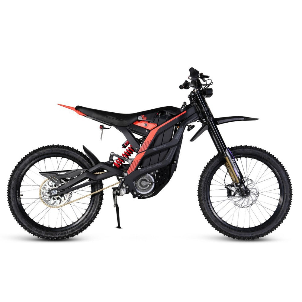 electric pit bike, 79bike Falcon Pro black red version
