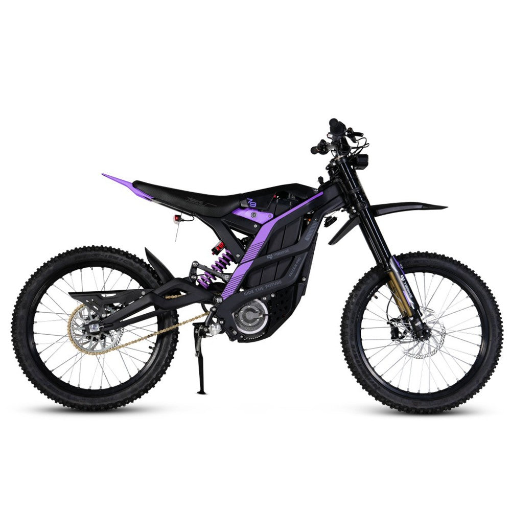electric pit bikes, 79bike Falcon Pro black purple version