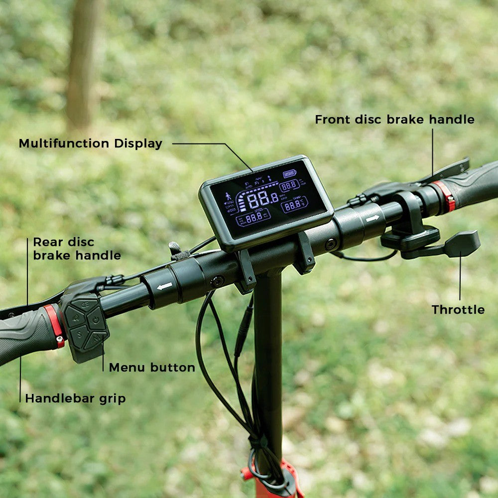 iscooter ix4 led screen