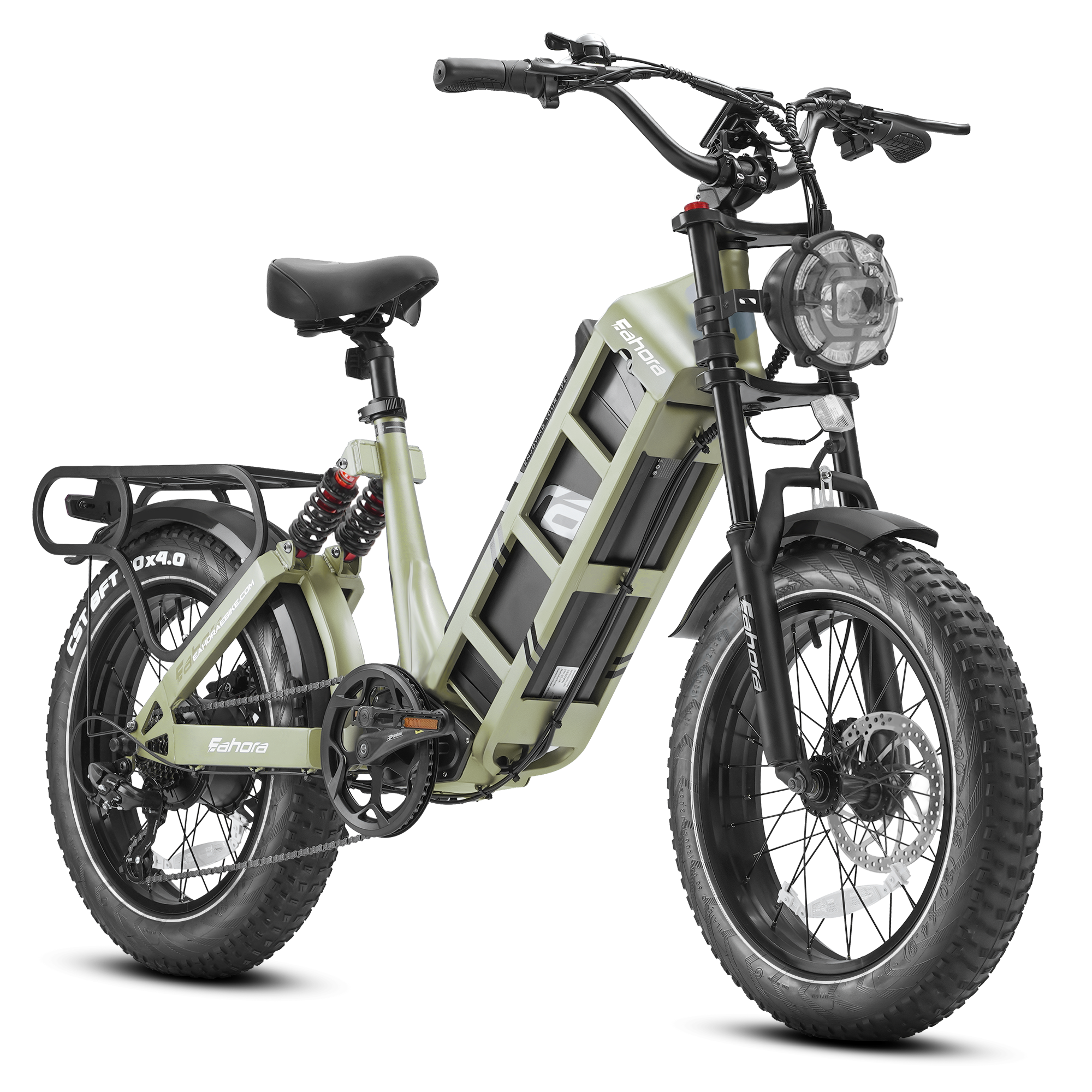 eAhora Juliet Electric Bike 48V60AH Battery 1000W Motor