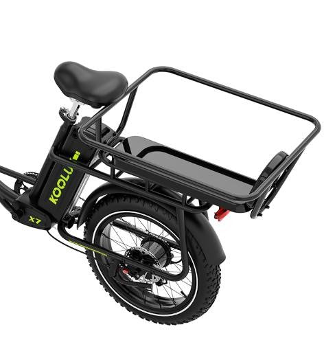 KOOLUX X7 X8 accessorio cestino cargo posteriore