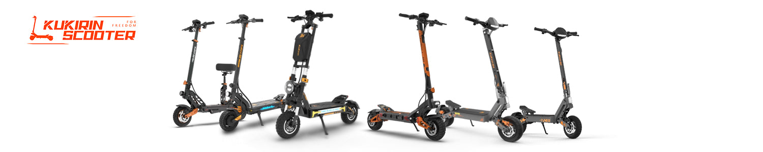 kukirin electric scooter brand banner
