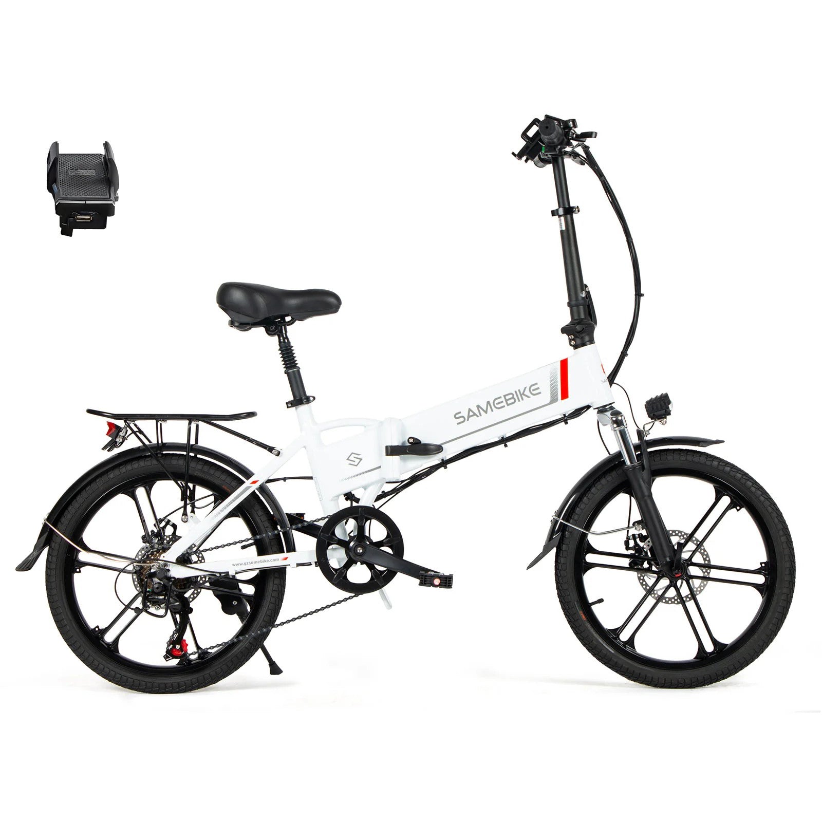 SAMEBIKE 20LVXD30-II 250W Folding Commuter Electric Bike