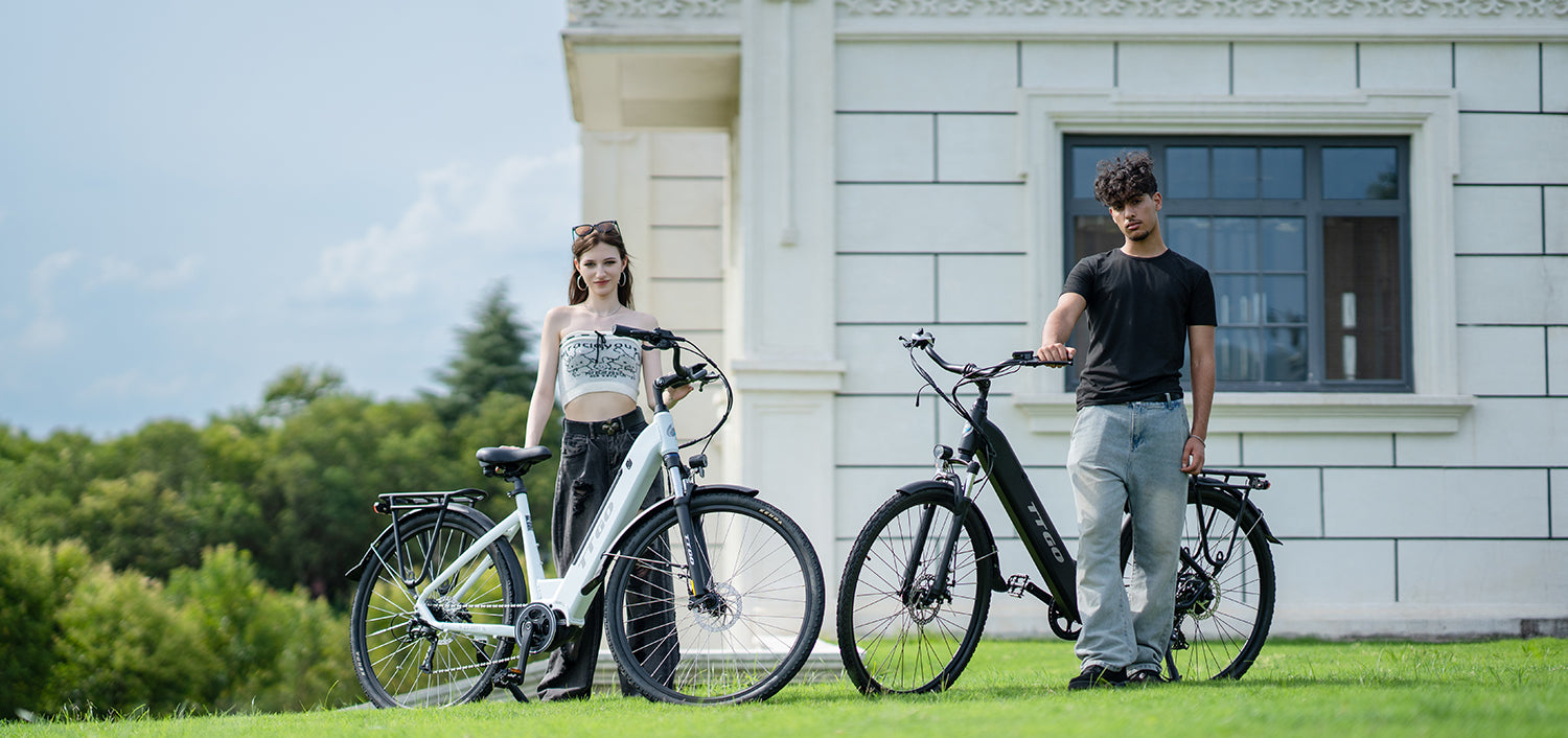 step through electric bike ttgo zz 28st black