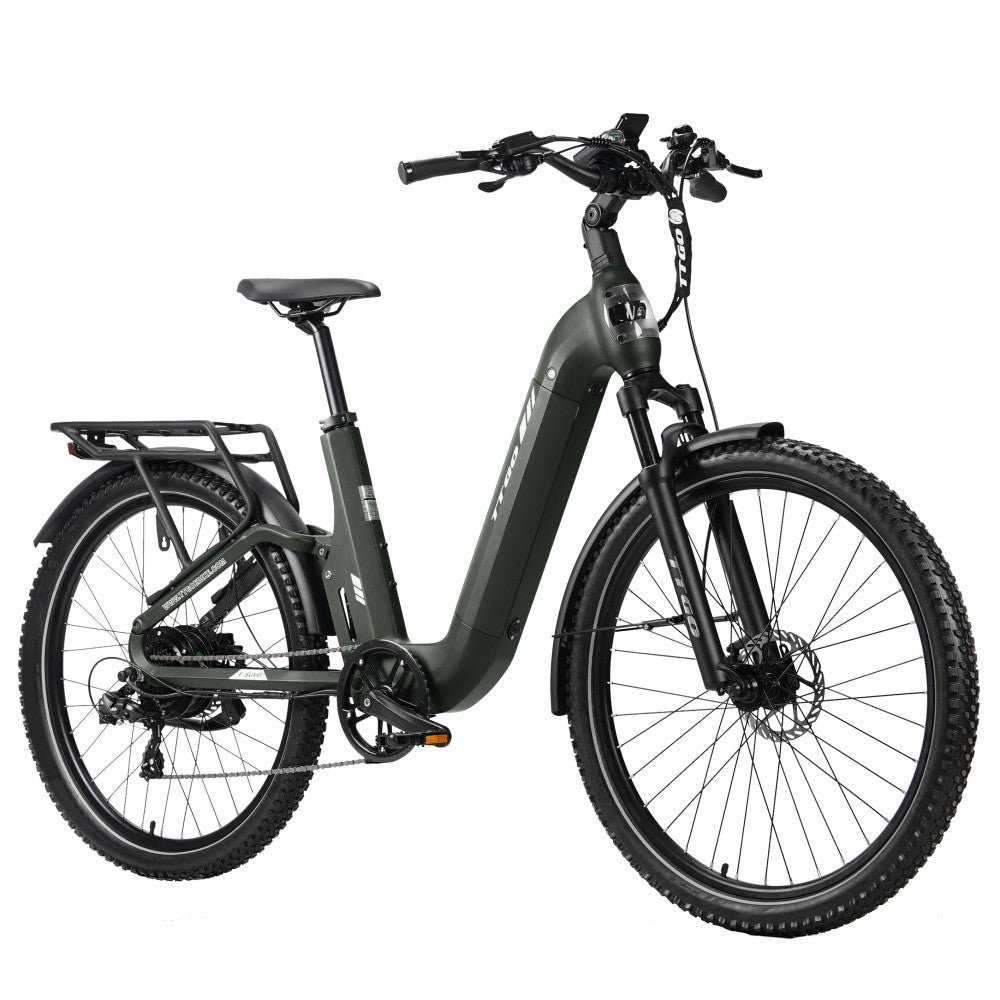 TTGO E-SUVO 27.5" Step-Through Electric Bike 250W 48V 15Ah