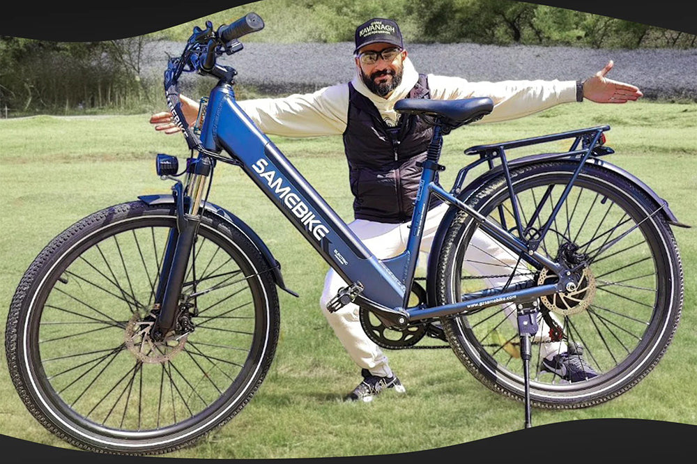 Samebike RS-A01 Pro-T Black Urban Electric Bicycle