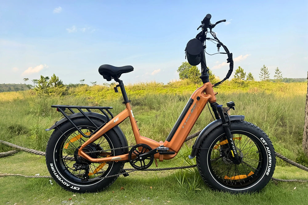 AKEZ ZX: Retro Moped-Style Electric Bike with Modern Power – Tabvelo