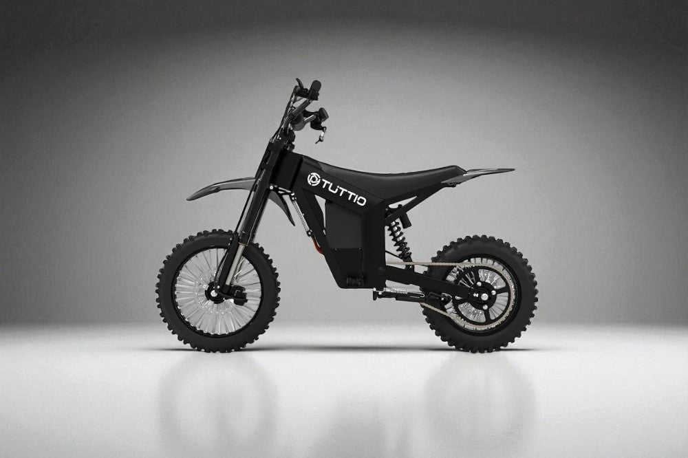 Meet the Tuttio Soleil01 SE: Your All-Black Adventure Electric Dirt Bike